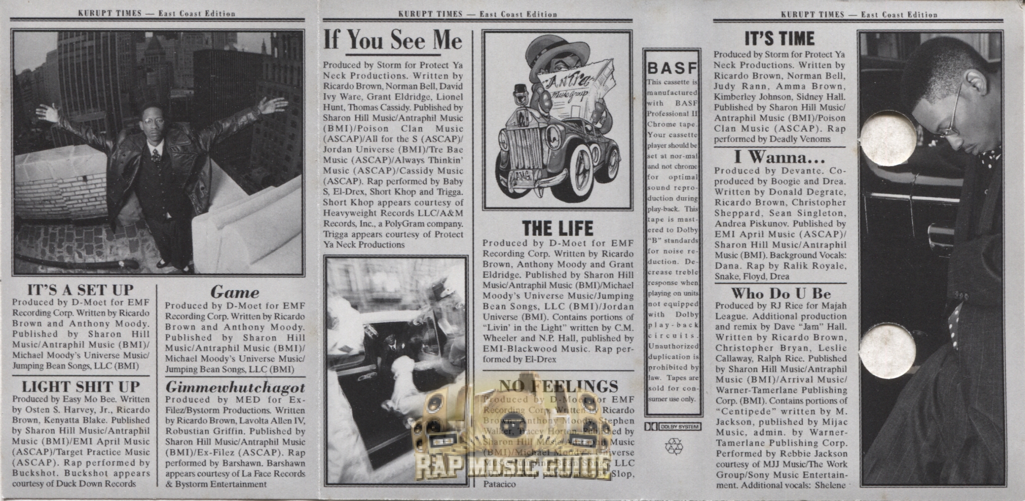 Kurupt - Kuruption!: Cassette Tape | Rap Music Guide